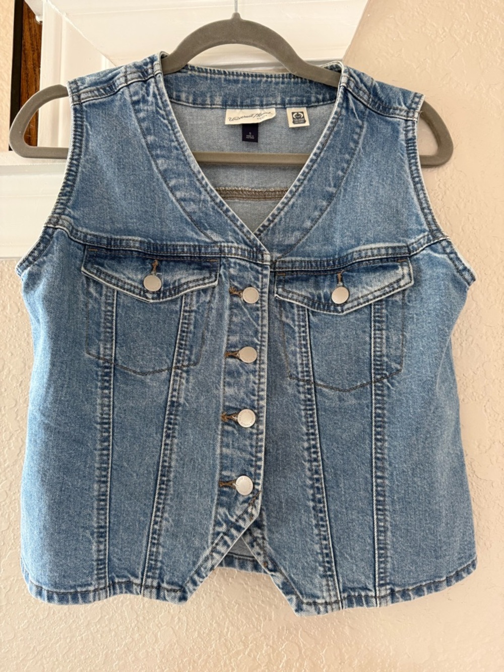Universal Thread Light Blue Denim Vest